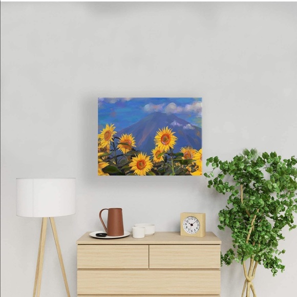 Gorgeous Sunflower Canvas Wall Art - Picture 5 of 6
